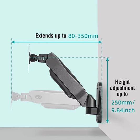 Wall-Mounted Monitor Stand for 24-45 inch Screens