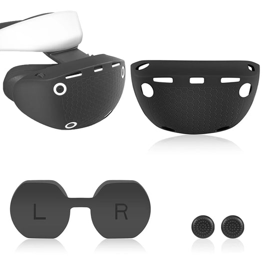 New VR Headset Silicone Protective Cover for P SVR2 Protective Shell Lens Caps Handle Keycaps Set for P SVR 2 Accessories