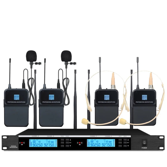 Professional Wireless Microphone System 900MHZ