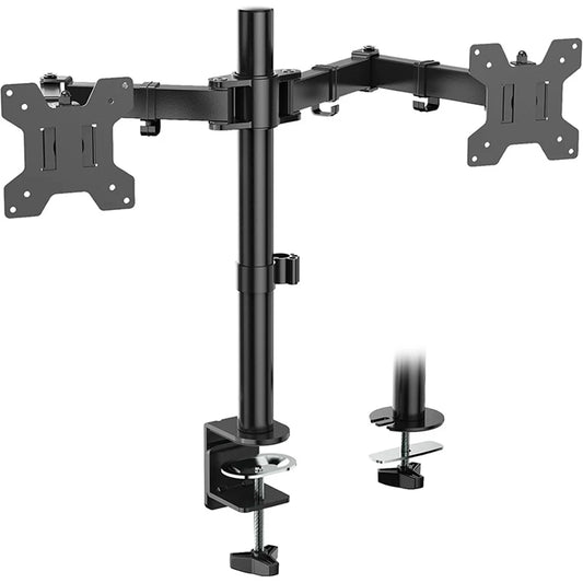 Single Arm Monitor Stand - 360° Adjustable for 13-32 Inch Monitors