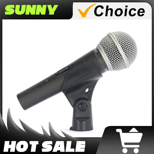 TAVOSOP Metal Cardioid Dynamic Microphone for Stage Singing